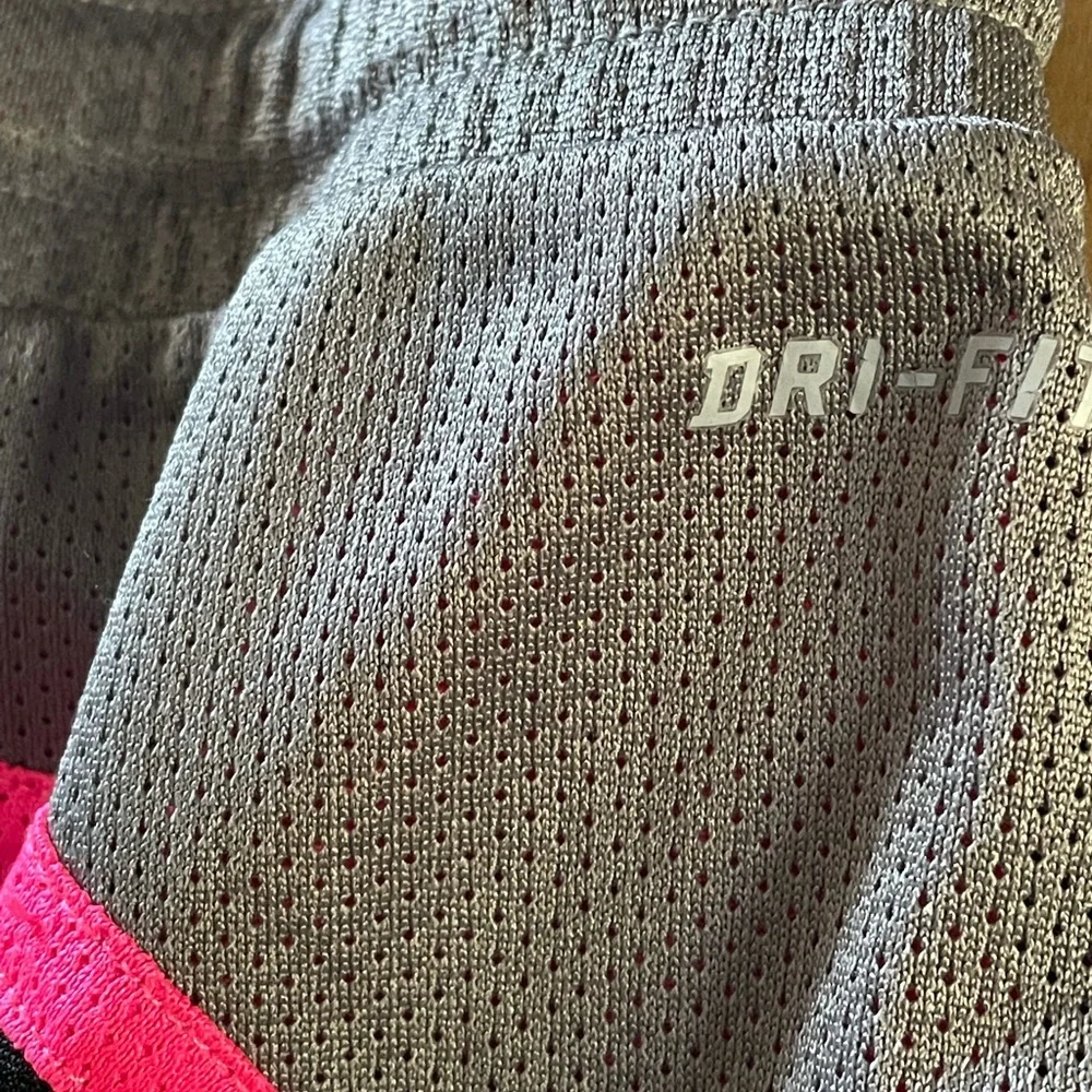 Nike Black/ Pink / Gray Dri Fit Women's Shorts Sz S